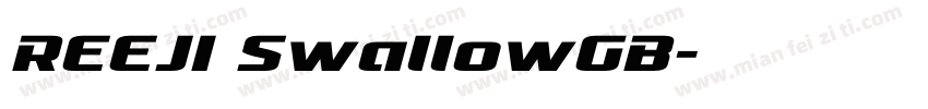 REEJI SwallowGB字体转换